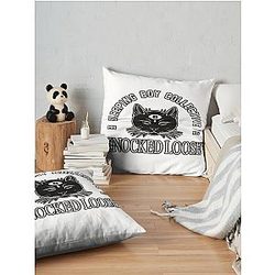 Best Of Knocked Loose Hadcore Punk Band Popular Throw Pillow Premium Merch Store