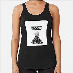 Kodak Black Rapper Inspired Design Chiffon Top Racerback Tank Top