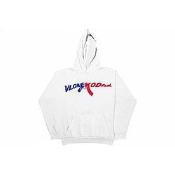 Kodak Black x Vlone 47 White Hoodie