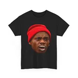 The Red Cap DTNK0704 Black Kodak Black T-Shirts