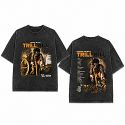 [Exclusive] Kodak Black Trill Bill Graphic NTMD0907in Kodak Black T-Shirts