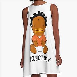 Kodak Black Project Ba A-Line Dress