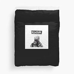 Kodak Black Rapper Inspired Design Chiffon Top Duvet Cover