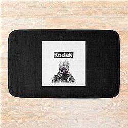 Kodak Black Rapper Inspired Design Chiffon Top Bath Mat