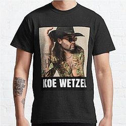 Music Vintage Retro Koe Wetzel Gifts For Music Fans Classic T-Shirt