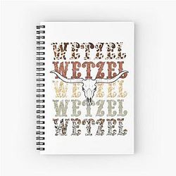 Koe Wetzel Bullhead Spiral Notebook