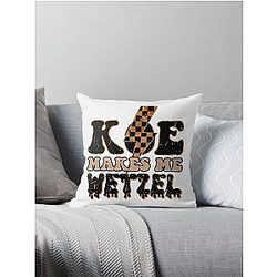 Koe Wetzel Koe Makes Me Wetzel Throw Pillow
