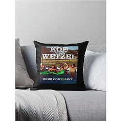Funny Man Together Koe Wetzel Awesome For Music Fans Throw Pillow