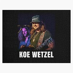 Mens Funny Koe Wetzel Gift For Music Fans Jigsaw Puzzle