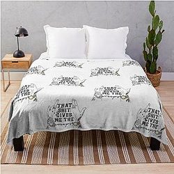 Koe Wetzel Creeps Throw Blanket