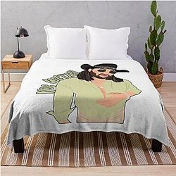 Love Funny Man Koe Wetzel Digital Illustration Gifts For Everyone Throw Blanket