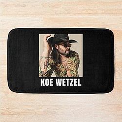 Music Vintage Retro Koe Wetzel Gifts For Music Fans Bath Mat