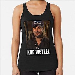 Lover Gift Koe Wetzel Gifts For Movie Fan Racerback Tank Top
