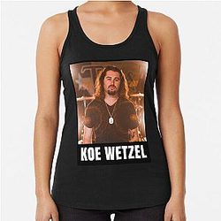 Mens Best Koe Wetzel Gifts For Movie Fans Racerback Tank Top