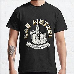 Koe Wetzel m-erch Middle Finger s Gift For Fans, For Men and Women   Classic T-Shirt