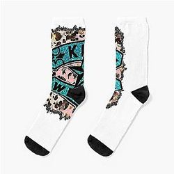 Retro Vintage Koe Wetzel Koe Wetzel Love You Socks