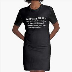 Koe Wetzel Aesthetic Country Quote Lyrics Black Graphic T-Shirt Dress