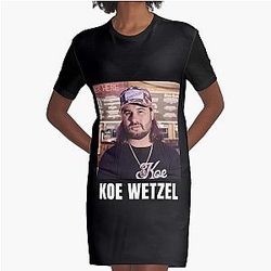Vintage Retro Koe Wetzel Gifts Best Men Graphic T-Shirt Dress