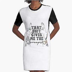 Koe Wetzel Creeps Graphic T-Shirt Dress