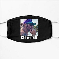 Funny Gifts For Koe Wetzel Gift For Fans Flat Mask