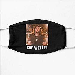Mens Best Koe Wetzel Gifts For Movie Fans Flat Mask
