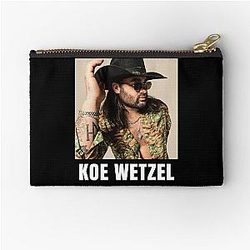 Music Vintage Retro Koe Wetzel Gifts For Music Fans Zipper Pouch