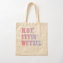Koe Wetzel T Shirt, Koe Effin Wetzel, Koe Wetzel Concert Tee Cotton Tote Bag