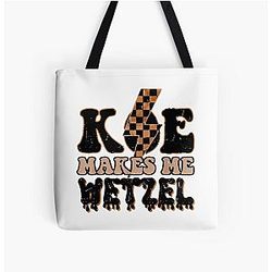 Koe Wetzel Koe Makes Me Wetzel All Over Print Tote Bag