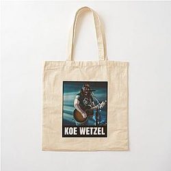 Women Men Koe Wetzel Retro Vintage Cotton Tote Bag