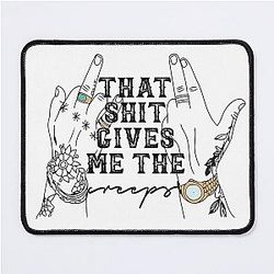 Koe Wetzel Creeps Mouse Pad