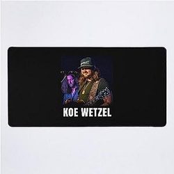 Mens Funny Koe Wetzel Gift For Music Fans Desk Mat