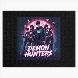 K-Pop Demon Hunters: Supernatural Idol Warriors Art Print - Unique K-Pop Jigsaw Puzzle