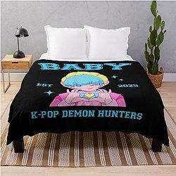 Baby Boys Kpop Demon Hunters Throw Blanket