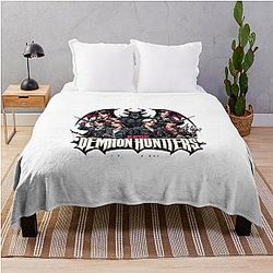 Kpop Demon Hunters Throw Blanket