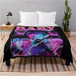 Baby Jinu Saja Boys Kpop Demon Hunters Throw Blanket