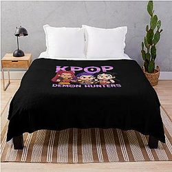 K-pop Demon Hunters CHIBI Throw Blanket
