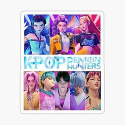Kpop Demon Hunters Saja Boys Sticker