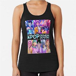 Kpop Demon Hunters Saja Boys Racerback Tank Top