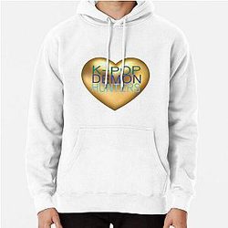 Kpop Demon Hunters Golden Heart Art KDH Aesthetic Fan Design Pullover Hoodie