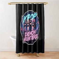 K-Pop Demon Hunters Supernatural Shower Curtain
