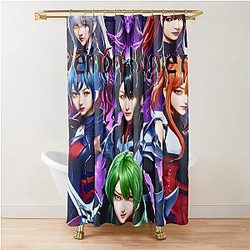 Kpop Demon Hunters Fanart | Kdrama Shower Curtain