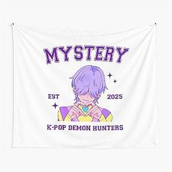 Mystery Saja Boys Kpop Demon Hunters Tapestry