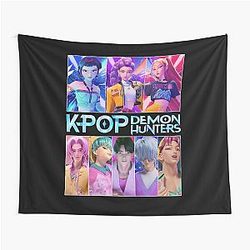 K-pop Demon Hunters Saja Boys Tapestry