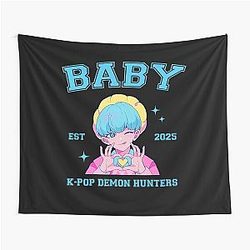BABY Saja Boys Kpop Demon Hunters Tapestry