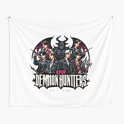 K-pop demon hunters Tapestry