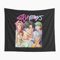 K-pop Demon Hunters Saja Boys Tapestry