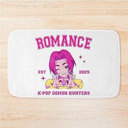 Kpop Demon Hunters Romance Saja Boys Bath Mat