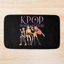 K-Pop Demon Hunters Inspired Minimalist Style Bath Mat