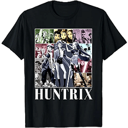 KPop Demon Hunters Huntrix The Eras Licensed T-Shirt