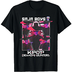 KPop Demon Hunters Saja Boys Team Licensed T-Shirt